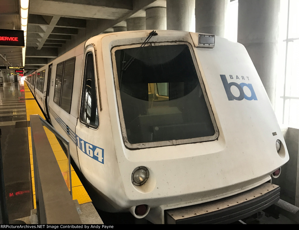 BART 1164 at SFO